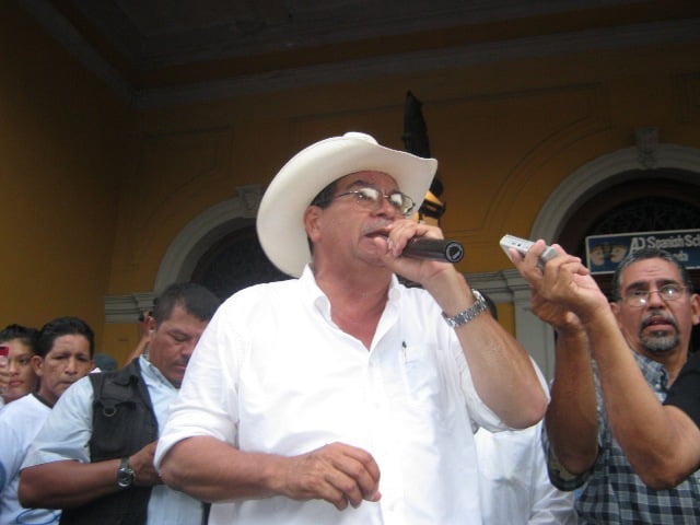 Omar Hallesleven, candidato presidencial FSLN